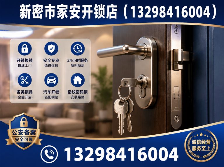唐山新密开锁展示图